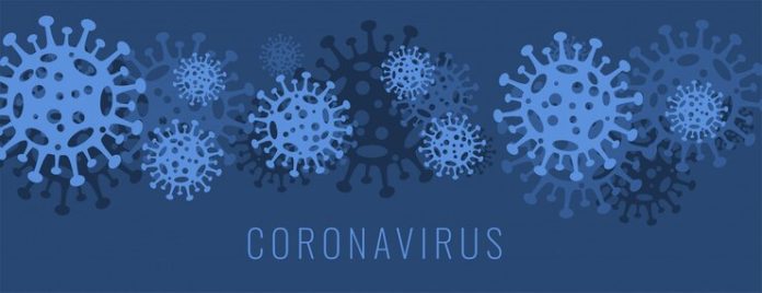 coronavirus-covid-19-banner-with-virus-cell-blue-color_1017-24628