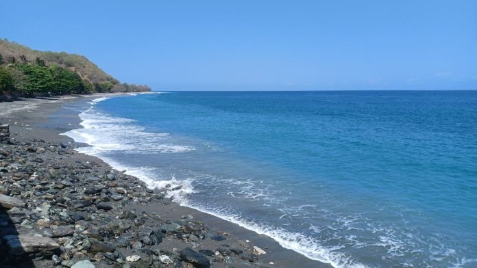 Keindahan Pantai Maubara di Distrik Liquiça, Timor Leste