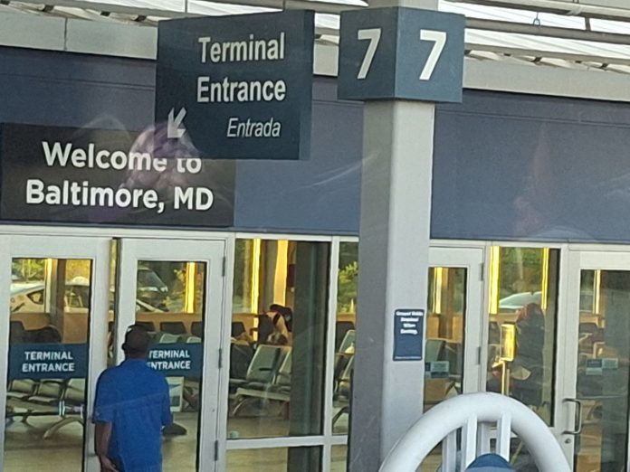 Terminal Bus Greyhound di Baltimore