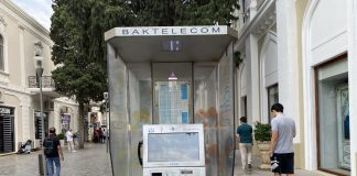 Fasilitas Telepon umum di Azerbaijan