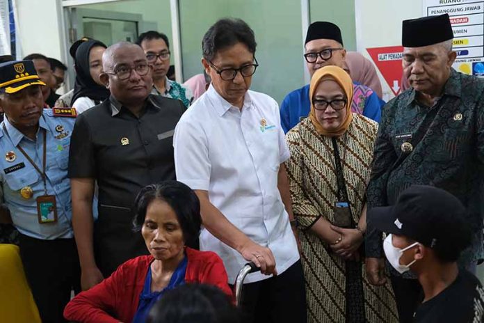 Kunjungan Menteri Kesehatan di RSUD Kalbar