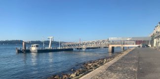 Cais do Sodre Terminal Feri Ikonik Lisbon