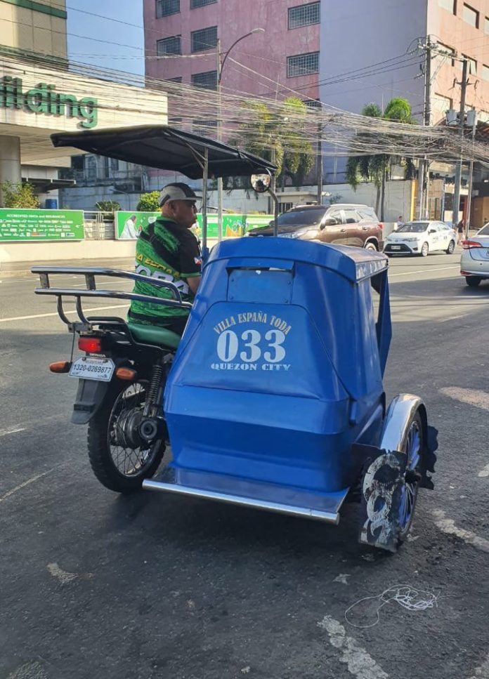 sidecar Tricycle di Manila Transportasi Lokal yang Populer