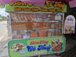 Bánh Tráng Trộn Cita Rasa Jalanan Vietnam