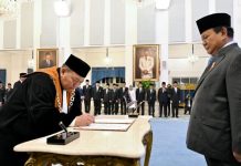 Pelantikan Mahkamah Agung