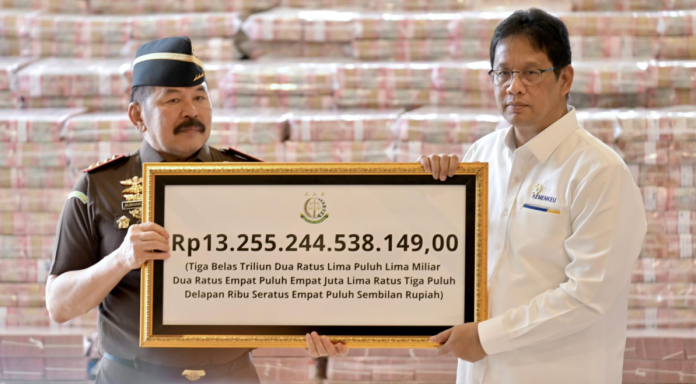Kemenkeu Terima Pengganti Kerugian Negara Rp 13,255 Triliun dari Korupsi Ekspor CPO