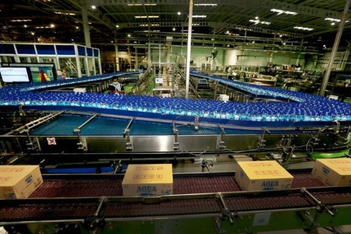 Pabrik Pengemasan Air Minum Dalam Kemasan