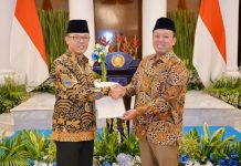 Perkuat Kepastian Hukum Aset Negara, Menteri ATR/BPN Serahkan Sertifikat Hak Pakai ke Menlu Aset Negara