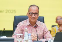 Menteri Perindustrian Agus Gumiwang Kartasasmita