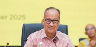 Menteri Perindustrian Agus Gumiwang Kartasasmita