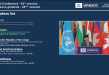 Bahasa Indonesia Resmi Digunakan sebagai Bahasa Kerja di Sidang Umum UNESCO ke-43