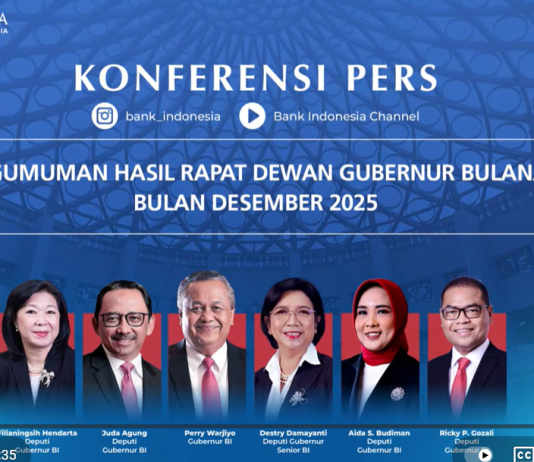 Bank Indonesia Putuskan Pertahankan BI-Rate 4,75% Untuk Jaga Stabilitas Nilai Tukar Rupiah