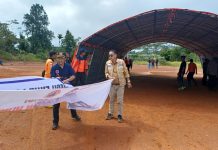 BNPB Dampingi Percepatan Pembangunan Huntara di Kabupaten Lima Puluh Kota Hunian sementara