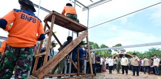 Pembangunan hunian sementara