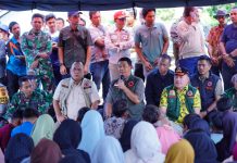 Ribuan Warga Mengungsi, BNPB dan Pemkab Nagan Raya Percepat Pembangunan Huntara