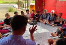 Belajar Tak Terhenti Pascabanjir, BNPB Dirikan Sekolah Darurat di Aceh Kegiatan belajar mengajar