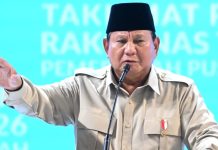 Presiden Prabowo Ajak Seluruh Jajaran Pemerintahan Mengabdi pada Rakyat Rakornasda