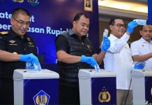 Polri dan BI Musnahkan 466 Ribu Lembar Rupiah Palsu