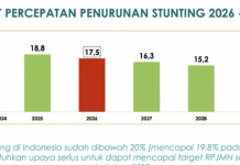 Kemenkes Targetkan Prevalensi Stunting Turun ke 17,5 Persen pada 2026
