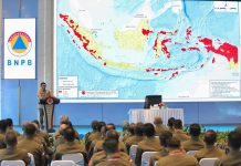 Indonesia Peringkat Tiga Risiko Bencana Dunia, BNPB Dorong Mitigasi