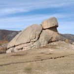 Keindahan Batu Kura-Kura di Alam Mongolia