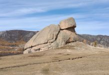 Keindahan Batu Kura-Kura di Alam Mongolia