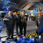 Prabowo Tinjau Pameran Bhayangkara, Soroti Kemandirian Produk Dalam Negeri