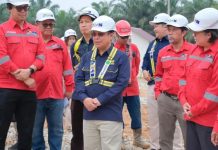 Pembangunan Pipa Gas Dumai–Sei Mangkei Segmen 2 Melaju, Sudah 32 Persen