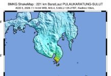 Gempa M6,4 Guncang Kepulauan Talaud, Tidak Ada Kerusakan maupun Korban Jiwa Gempa Bumi