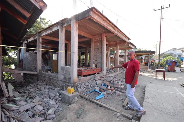 Terdampak Gempa