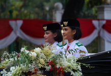Kirab Sang Merah Putih dan Teks Proklamasi Meriahkan HUT ke-81 RI