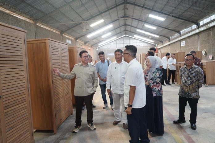 Citra Fajar Utama (CFU), perusahaan pengolahan kayu di Kabupaten Klaten, Jawa Tengah yang membawa produk daerah menembus pasar global. (Foto Kemendag)