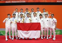 Indonesia Akhirnya Pecah Telur, Emas Pertama Diraih dari Bulu Tangkis Medali emas