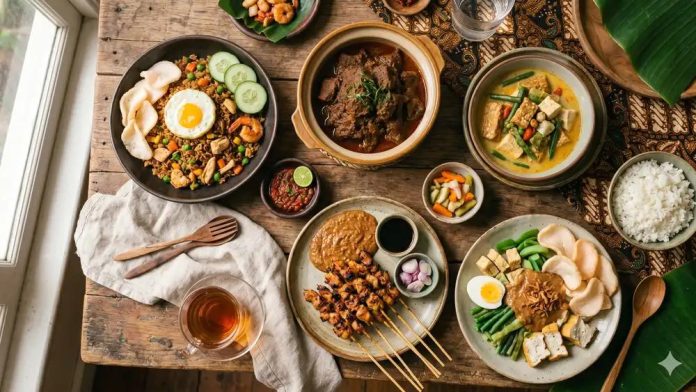 Ilustrasi Kuliner Nusantara (Foto kulinersetiapsaat.com)
