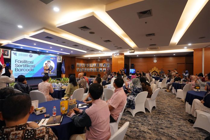 Peluncuran (Kick Off) Fasilitasi Sertifikasi Barcode bagi UMKM (Foto Kemendag)