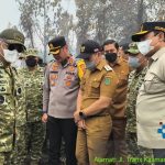 BNPB dan Kasad Tinjau Langsung Karhutla di Pulang Pisau, Sinergi Pemadaman Diperkuat